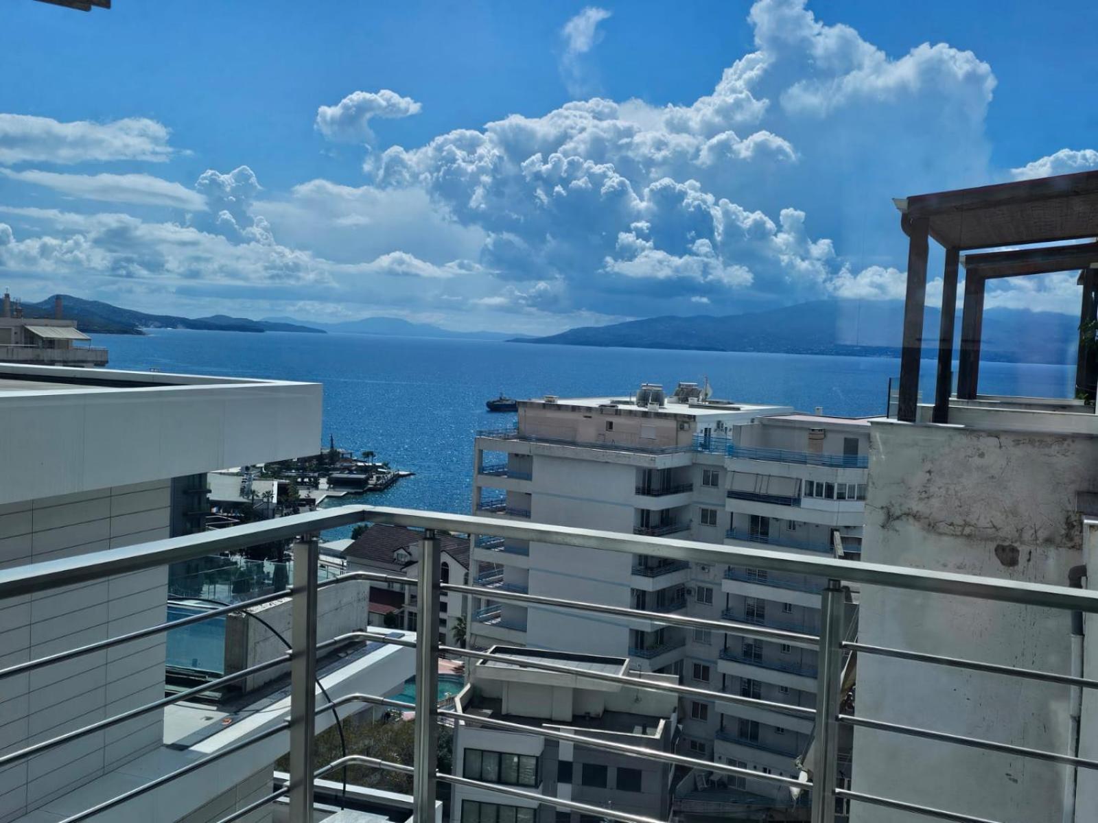 Amazing Sea View Apartment Sarandë 외부 사진